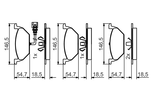 Brake Pad Set, disc brake-7