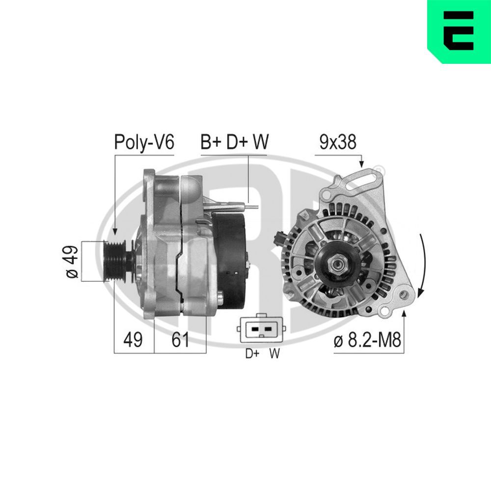 ERA 210121A Alternator