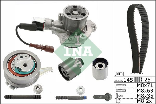 SCHAEFFLER INA 530 0699 30 Water pump & timing belt kit