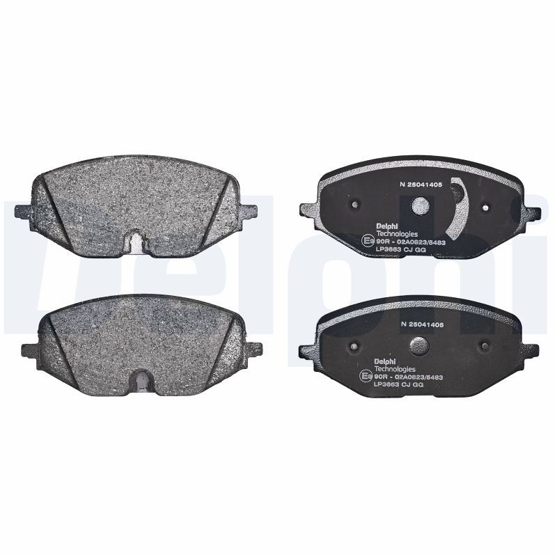 Brake Pad Set, disc brake-1