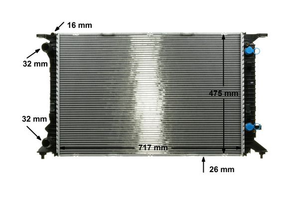 Radiator, engine cooling-10