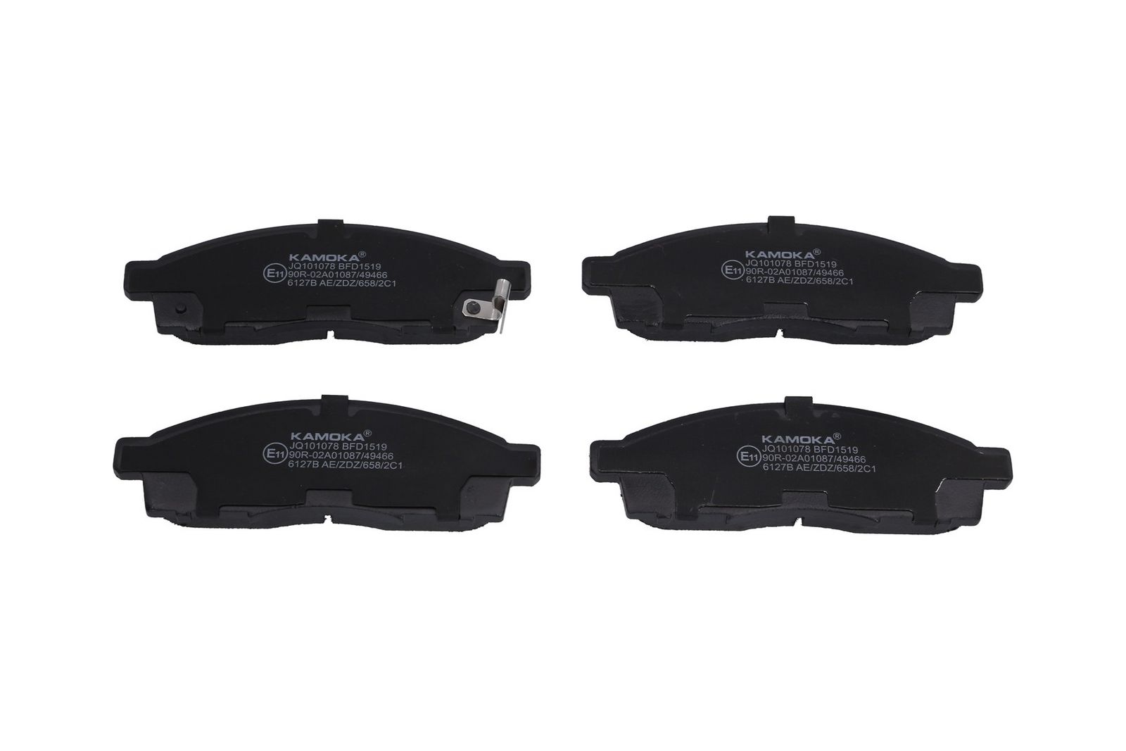 KAMOKA JQ101078 Brake pad set, disc brake