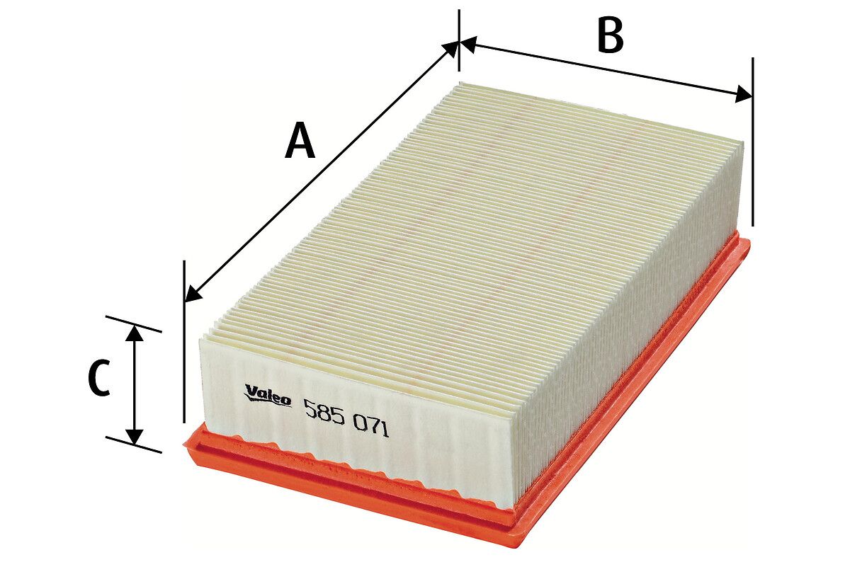 VALEO 585071 Oro filtras