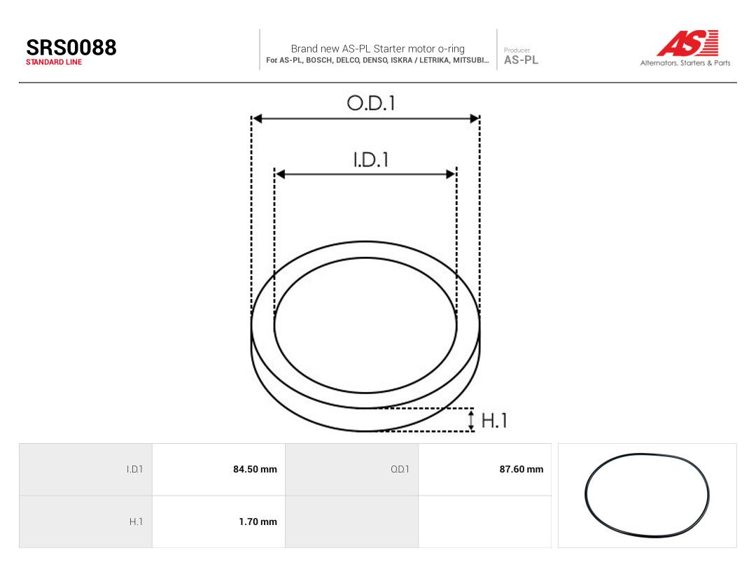 Repair Set, alternator-1