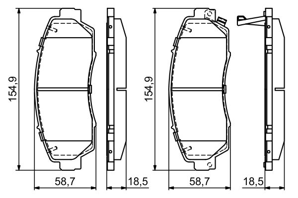 Brake Pad Set, disc brake-6