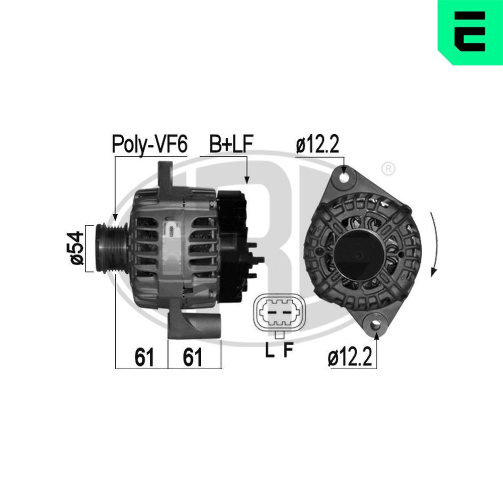 ERA 209123A Alternator