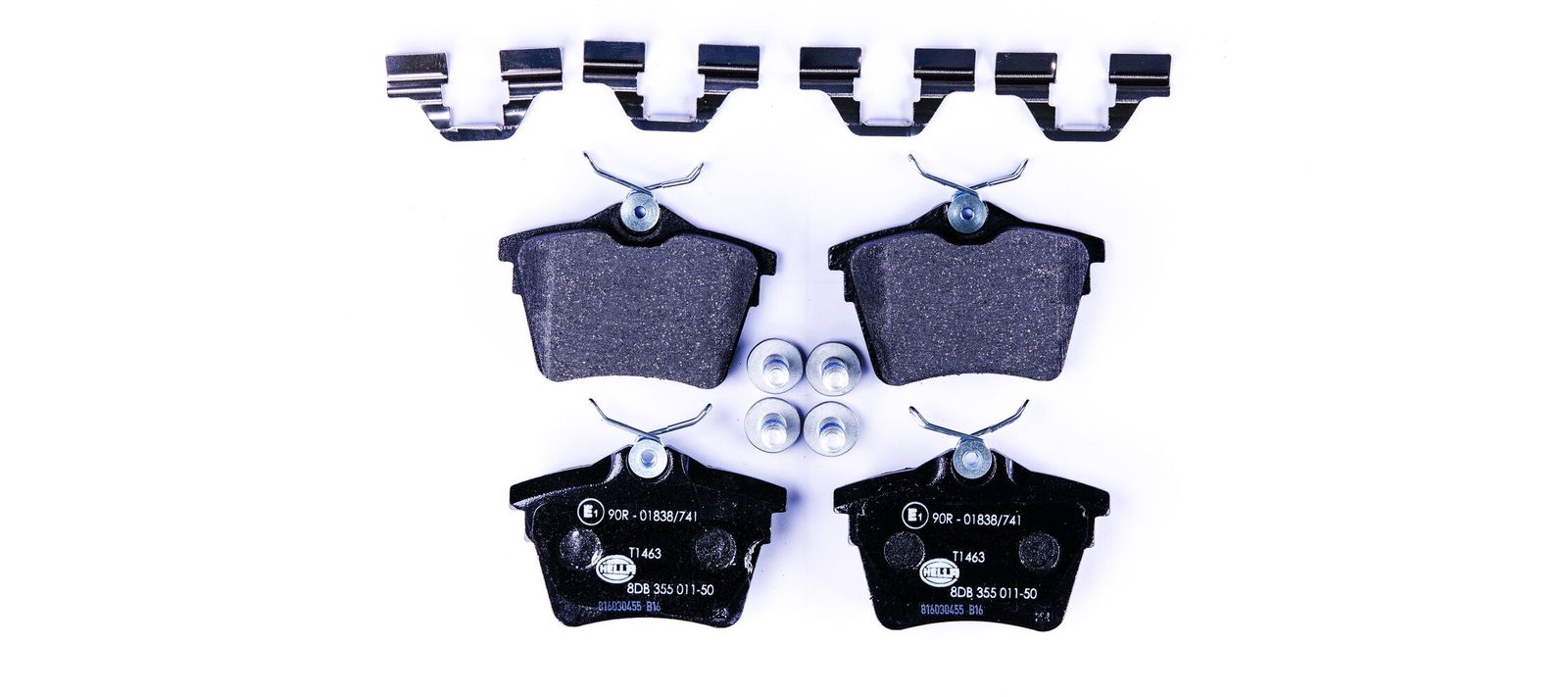 HELLA 8DB 355 011-501 Brake pad set, disc brake