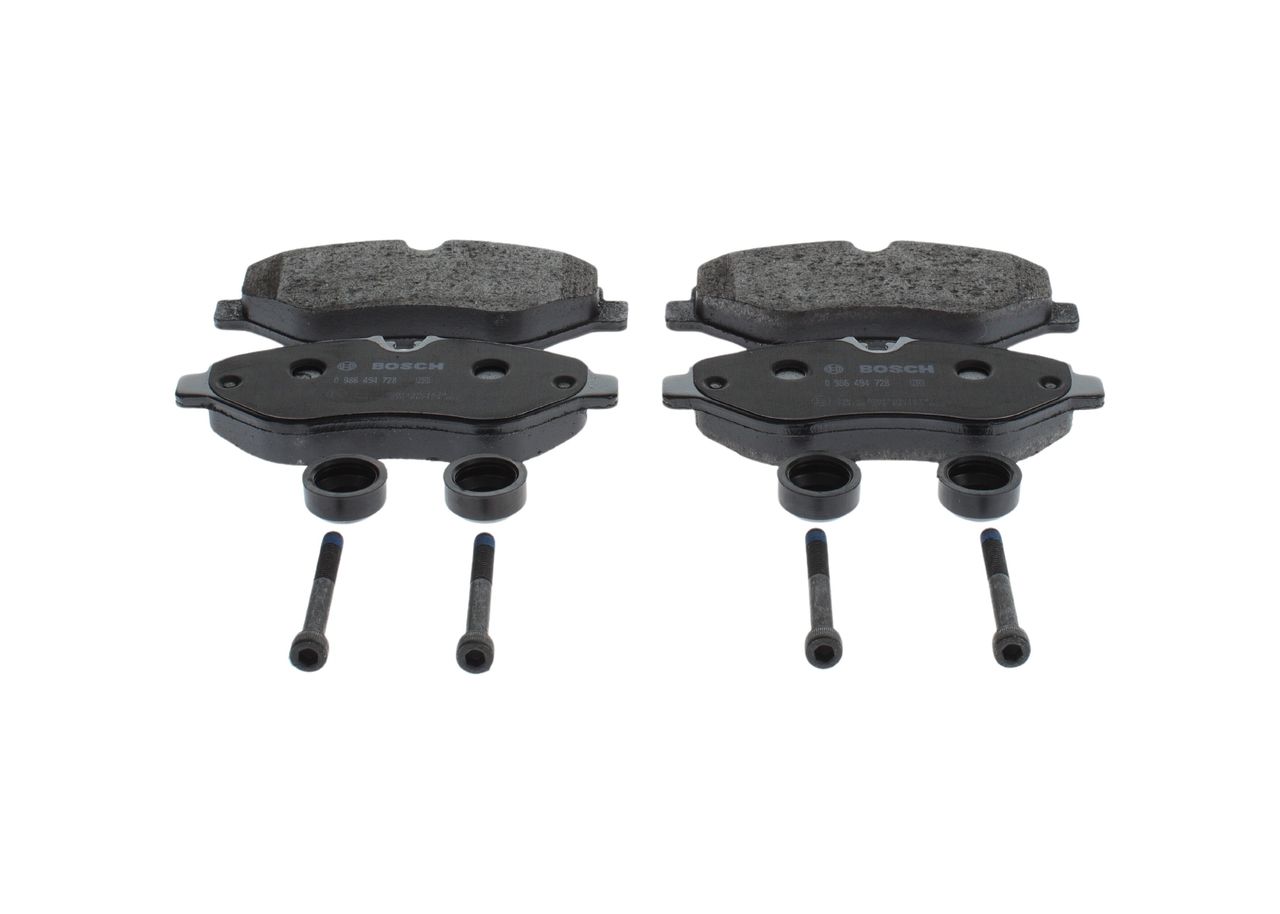 BOSCH 0 986 494 728 Brake pad set, disc brake