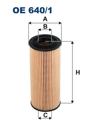 FILTRON OE 640/1 Oil filter