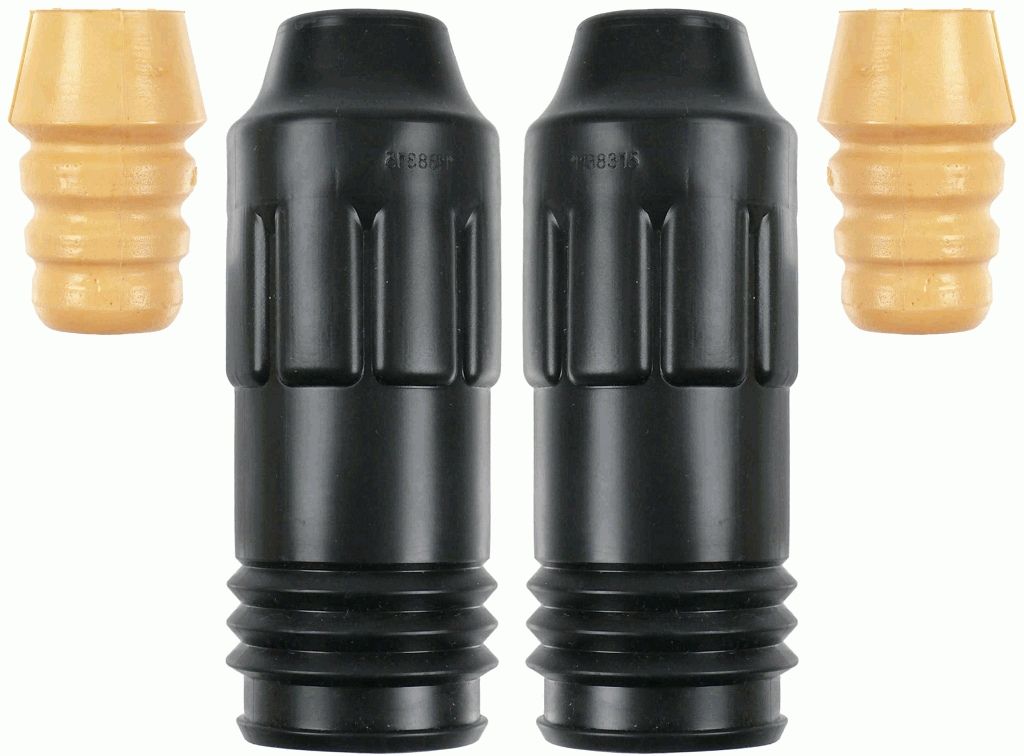 apsauginio dangtelio komplektas, amortizatorius