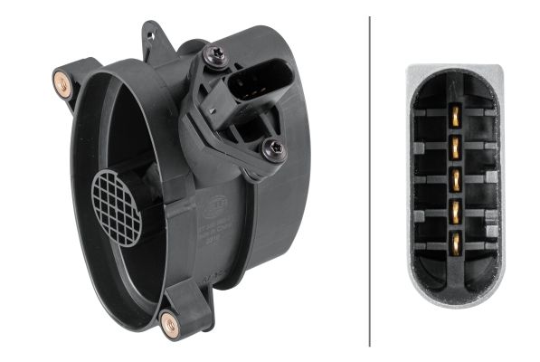 HELLA 8ET 358 095-371 Mass air flow sensor