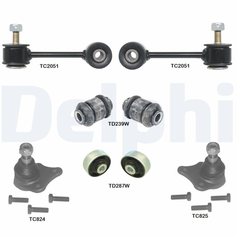 DELPHI TC1970KIT Repair kit, control arm