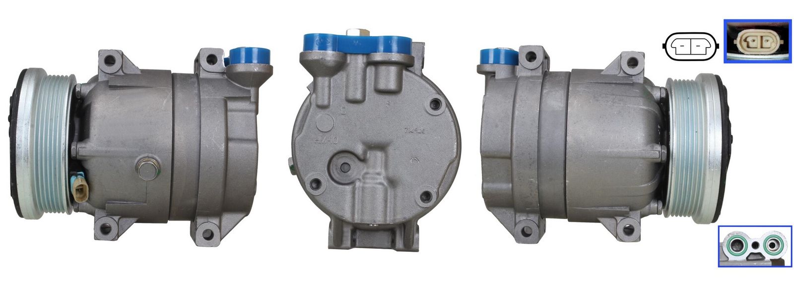 LUCAS ACP873 Compressor, air conditioning