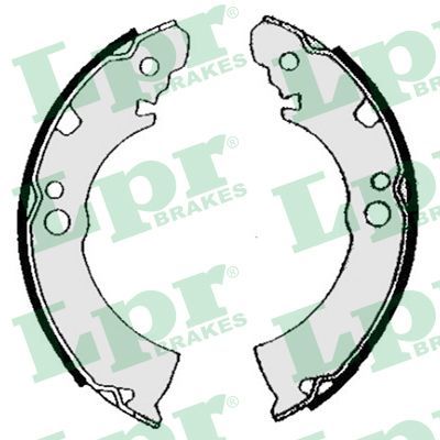 LPR 04630 Brake shoe set