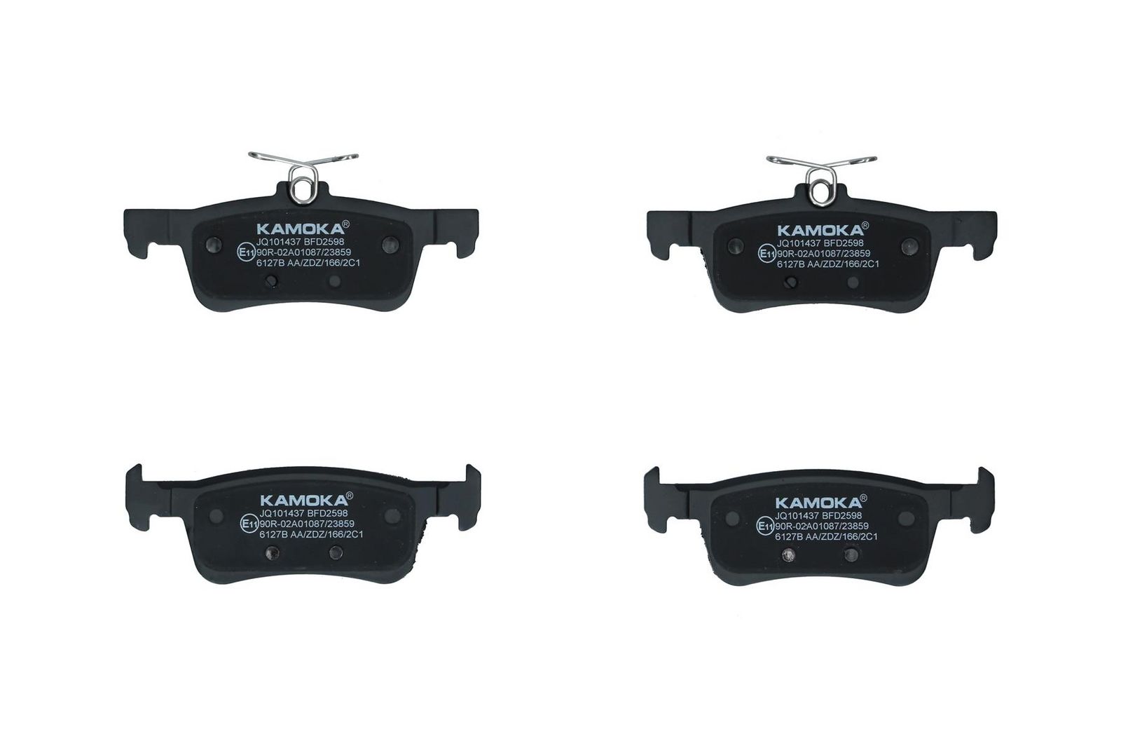 KAMOKA JQ101437 Brake pad set, disc brake