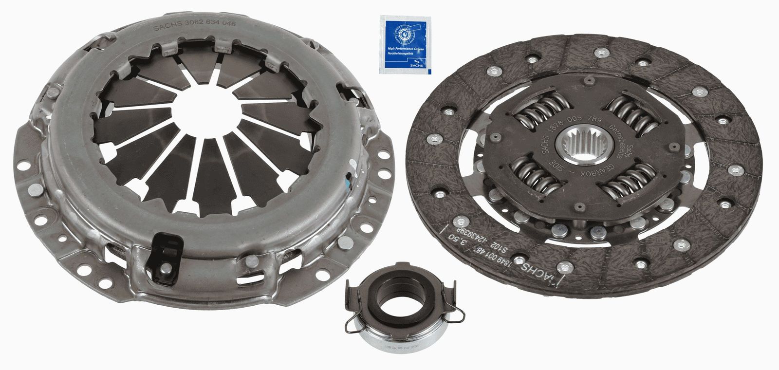 SACHS 3000 951 621 Clutch kit