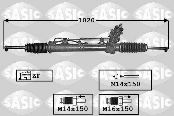 SASIC 7006012 Steering gear