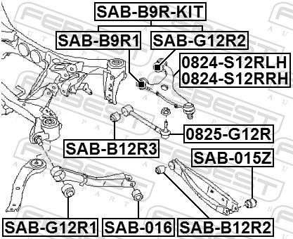 Control/Trailing Arm, wheel suspension-1