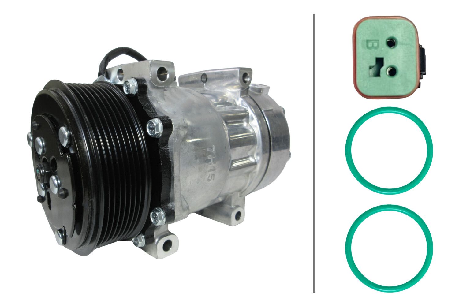 HELLA 8FK 366 203-331 Compressor, air conditioning