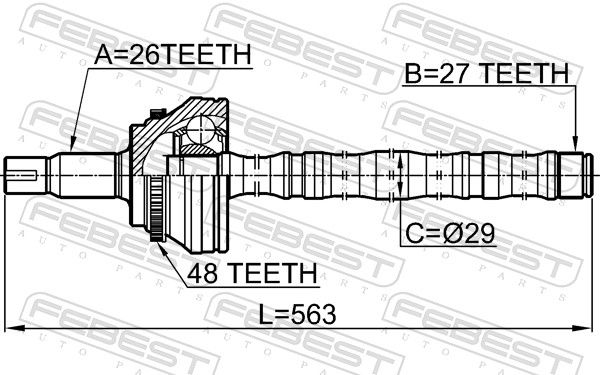 Joint Kit, drive shaft-1
