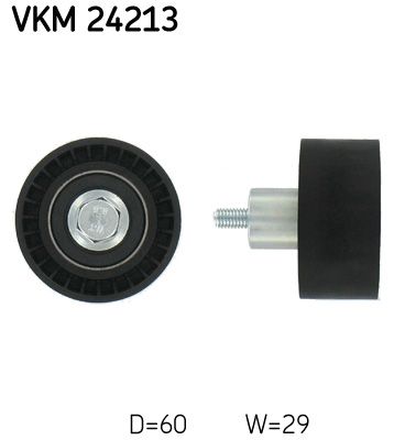 SKF VERTEVO VKM 24213 Deflection pulley/guide pulley, timing belt