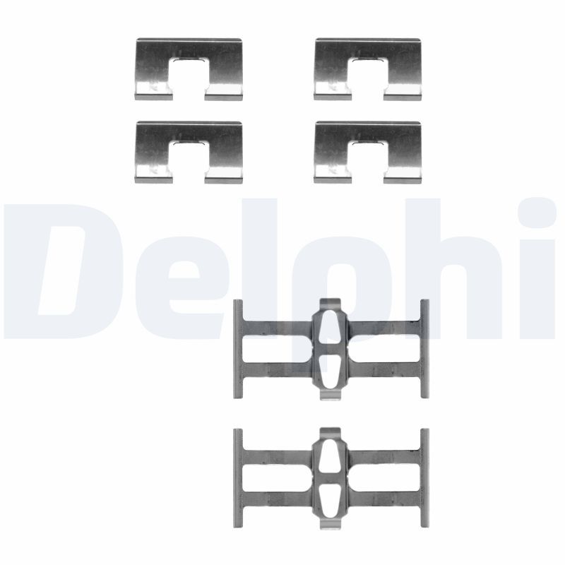 DELPHI LX0208 Accessory kit, disc brake pad