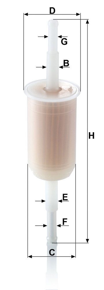 MANN-FILTER WK 32 (10) Fuel filter