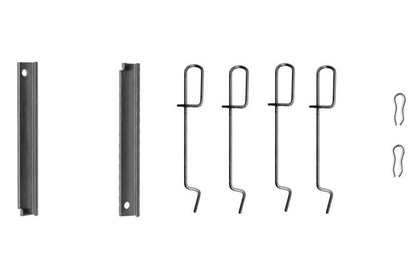 BOSCH 1 987 474 135 Accessory kit, disc brake pad