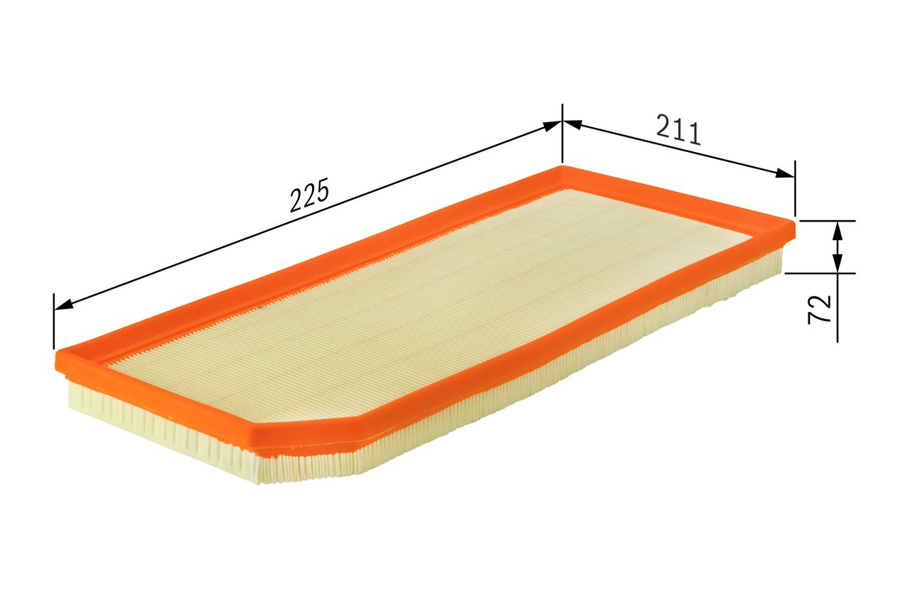 BOSCH F 026 400 026 Air filter