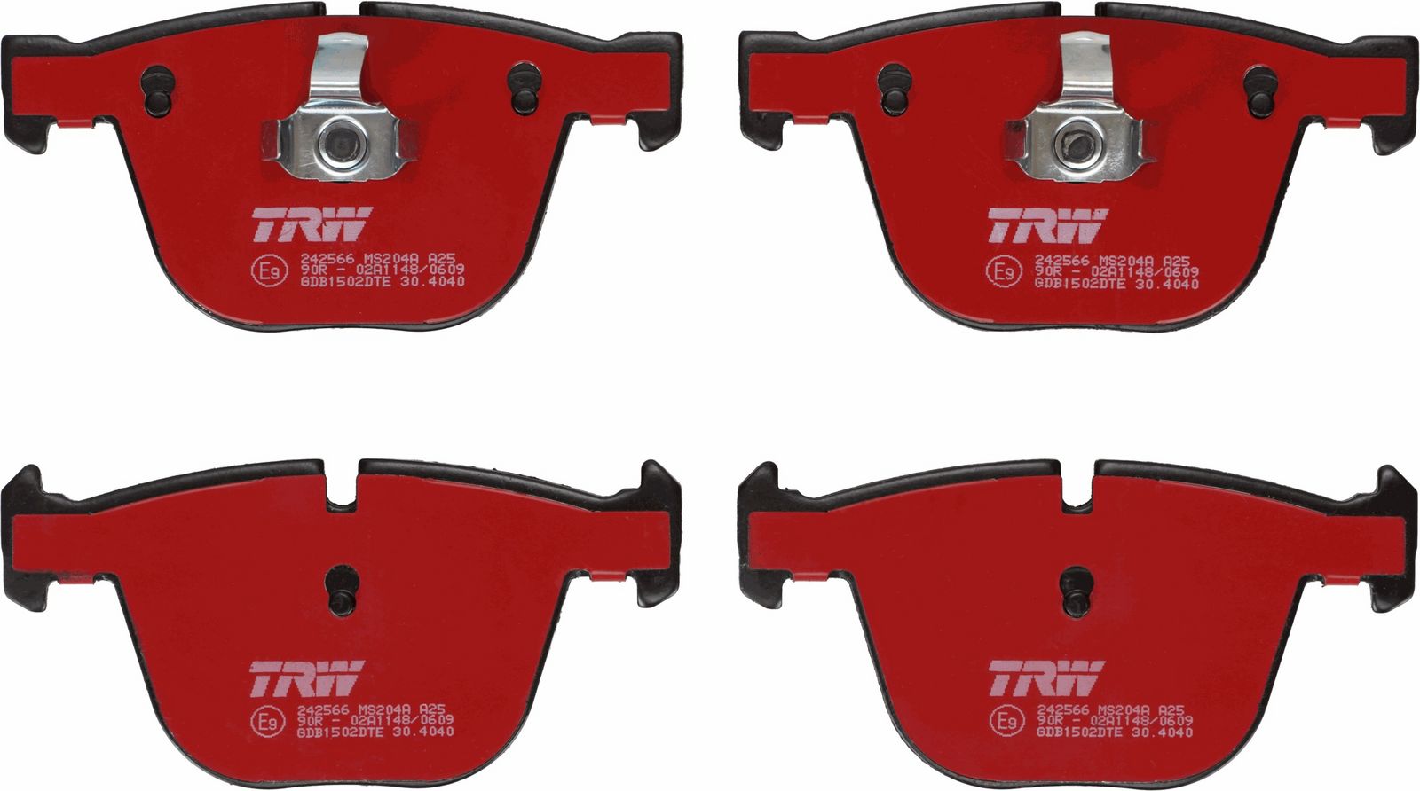 TRW GDB1502DTE Brake pad set, disc brake