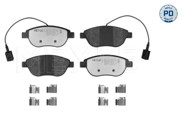 MEYLE 025 237 0918/PD Brake pad set, disc brake