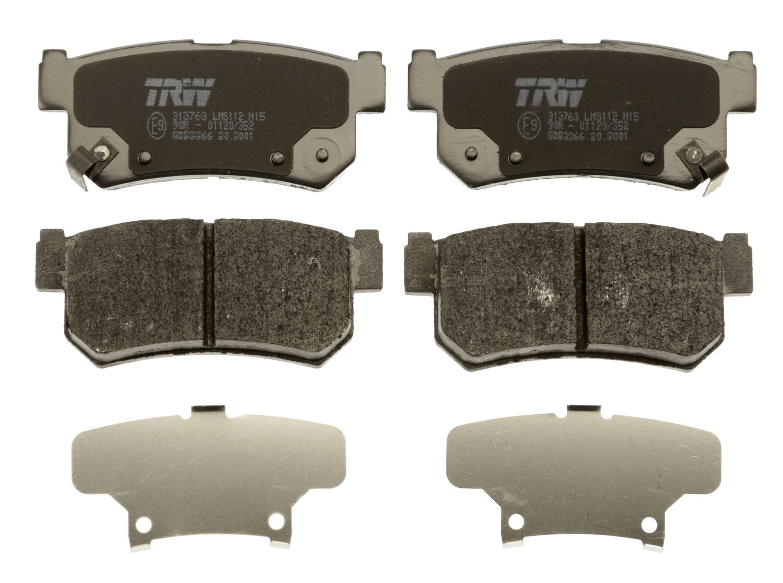 stabdžių trinkelių rinkinys, diskinis stabdys-1