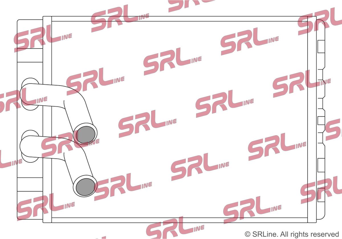 SRLINE 4062N8-1 Heat exchanger, interior heating