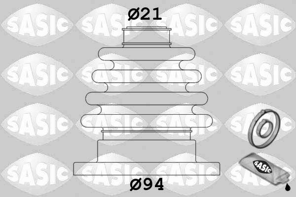 SASIC 4003444 Bellow kit, drive shaft