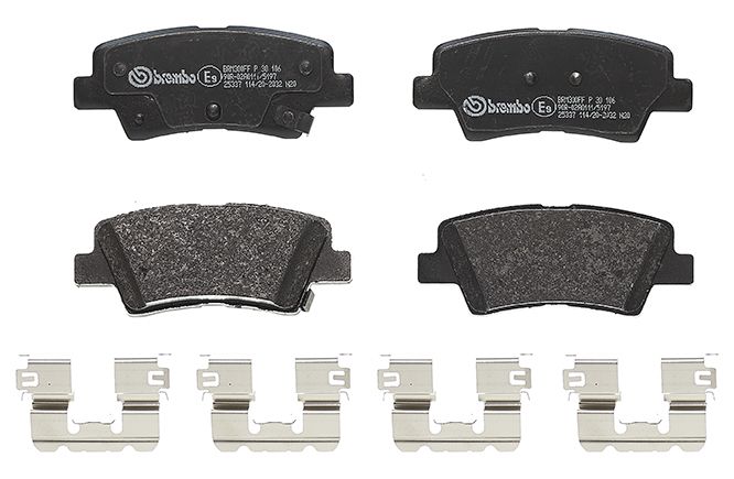 BREMBO P 30 106 Brake pad set, disc brake