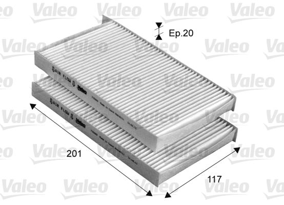 VALEO 715669 Filtras, salono oras