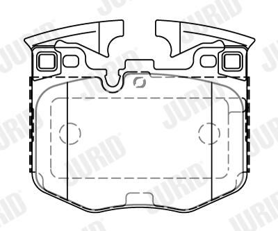 Brake Pad Set, disc brake-1