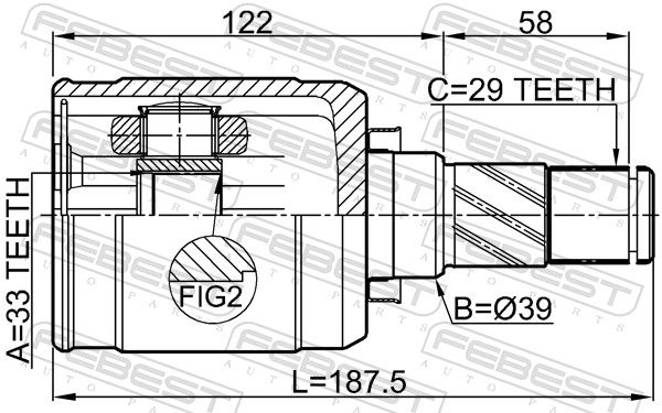 Joint Kit, drive shaft-1