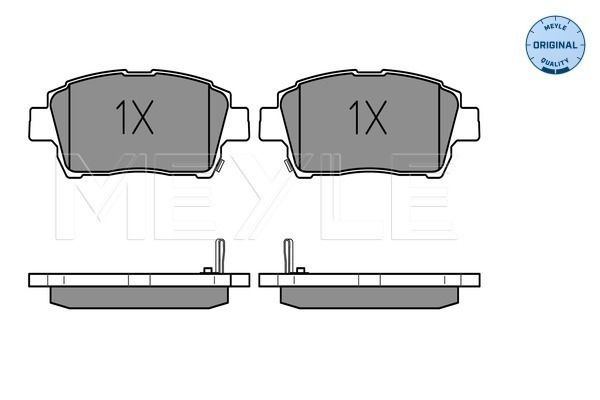 Brake Pad Set, disc brake-1