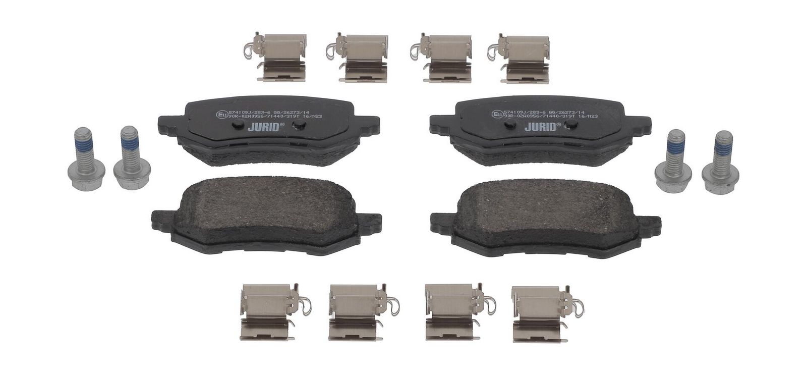 JURID 574109J Brake pad set, disc brake