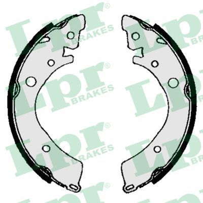 LPR 04350 Brake shoe set
