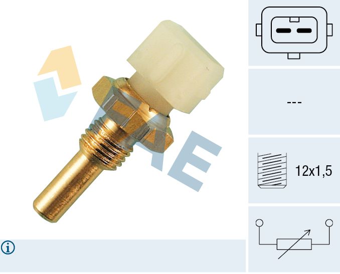 Sensor, coolant temperature