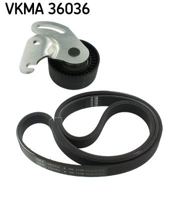 SKF VKMA 36036 V-ribbed belt set