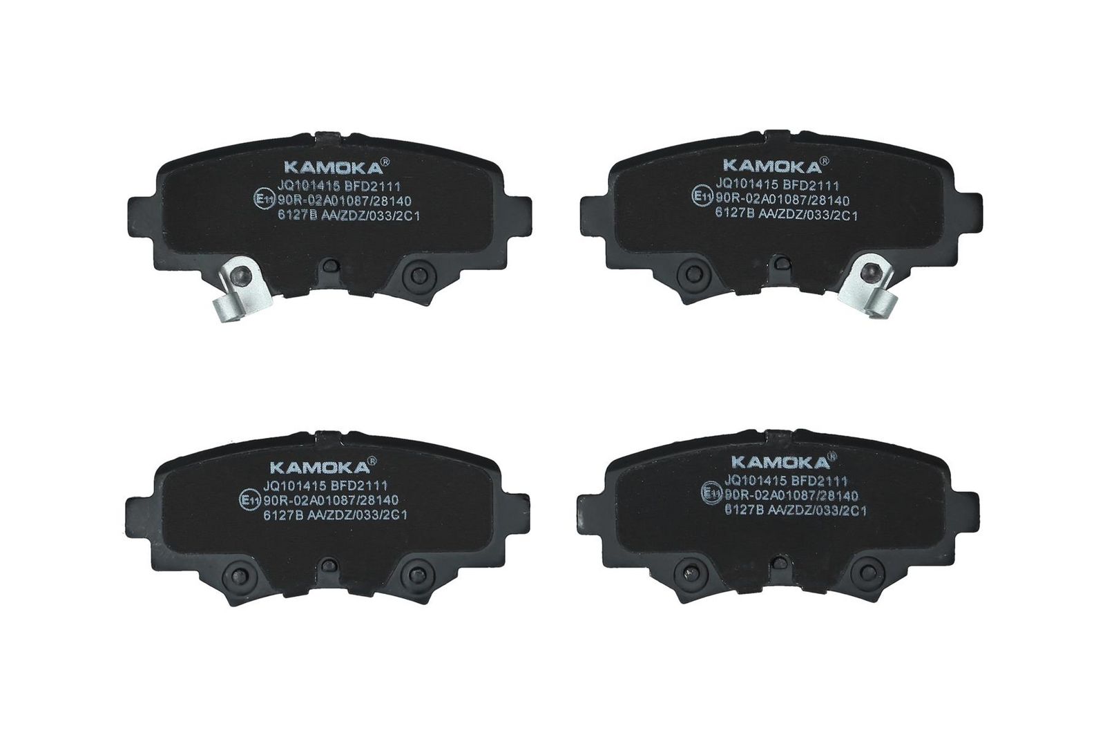 KAMOKA JQ101415 Brake pad set, disc brake