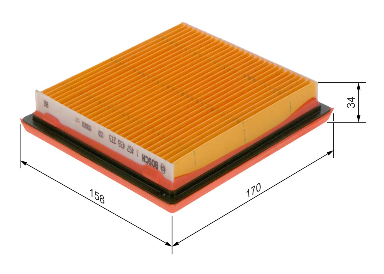 BOSCH 1 457 433 273 Oro filtras