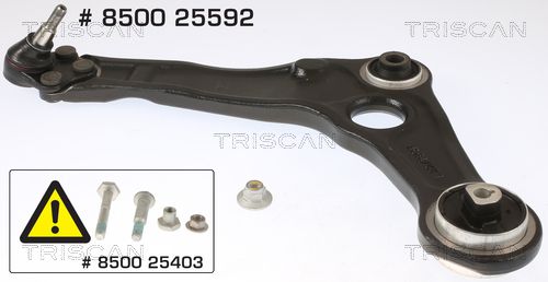 TRISCAN 8500 25592 Control/trailing arm, wheel suspension