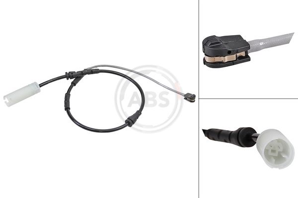 įspėjimo kontaktas, stabdžių trinkelių susidėvėjimas