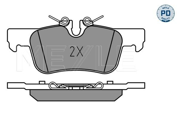 Brake Pad Set, disc brake-1