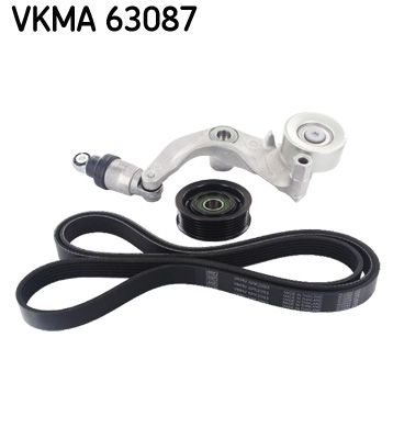 SKF VKMA 63087 V-ribbed belt set