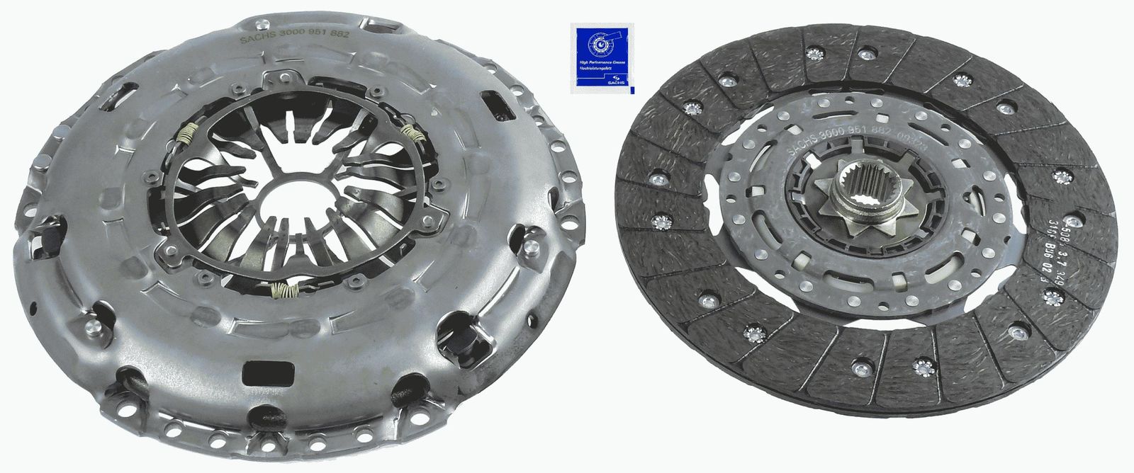 SACHS 3000 951 882 Clutch kit